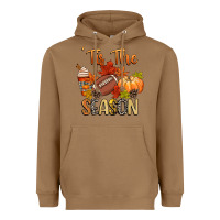Toasted Coconut tis the season football Heavyweight Hoodie - CowGirlArtShop