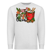 Oatmeal Heather but first cocoa Premium Sweatshirt - CowGirlArtShop