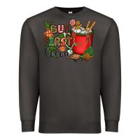 Smoke but first cocoa Premium Sweatshirt - CowGirlArtShop