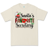 Bone santa's favorite secretary Premium Tee - AdoDesignShop