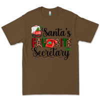Cacao santa's favorite secretary Premium Tee - AdoDesignShop