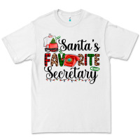 White santa's favorite secretary Premium Tee - AdoDesignShop