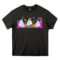 Asphalt cutes ghosts libbey glass Heavy Core Tee - BundleAndBundleShop