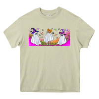 Mossy cutes ghosts libbey glass Heavy Core Tee - BundleAndBundleShop