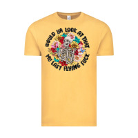 Vintage Mustard would ya look at that my last flying fuck Vintage Tee - MaliasSmallBusiness