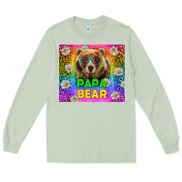Matcha Western Papa Bear LGBTQ+ Tumbler Long Sleeve Tee - BundleAndBundleShop