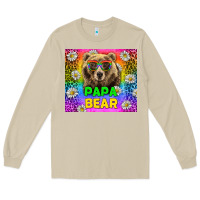 Mushroom Western Papa Bear LGBTQ+ Tumbler Long Sleeve Tee - BundleAndBundleShop