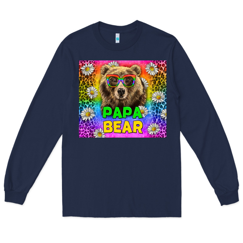 Western Papa Bear Lgbtq+ Tumbler Long Sleeve Tee by BundleAndBundleShop | Teevron
