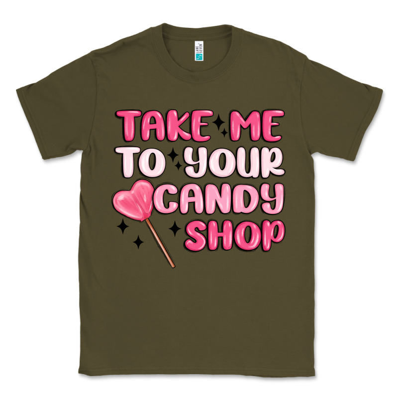 Take Me To Your Candy Shop Classic Tee by MaliasSmallBusiness | Teevron
