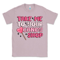 Lilac take me to your candy shop Classic Tee - MaliasSmallBusiness