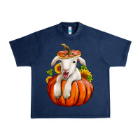 Navy fall pumpkin lamb nancy cooper Urban Heavy Tee - NancyCooperArtShop