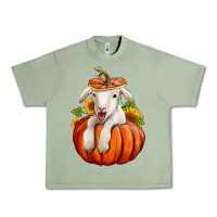 Oil Green fall pumpkin lamb nancy cooper Urban Heavy Tee - NancyCooperArtShop
