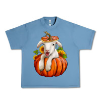 Pebble Blue fall pumpkin lamb nancy cooper Urban Heavy Tee - NancyCooperArtShop