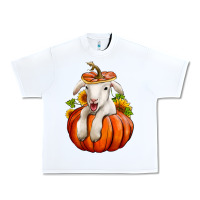 White fall pumpkin lamb nancy cooper Urban Heavy Tee - NancyCooperArtShop