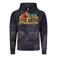 Cloud Black life is better in the country Vintage Hoodie - MaliasSmallBusiness