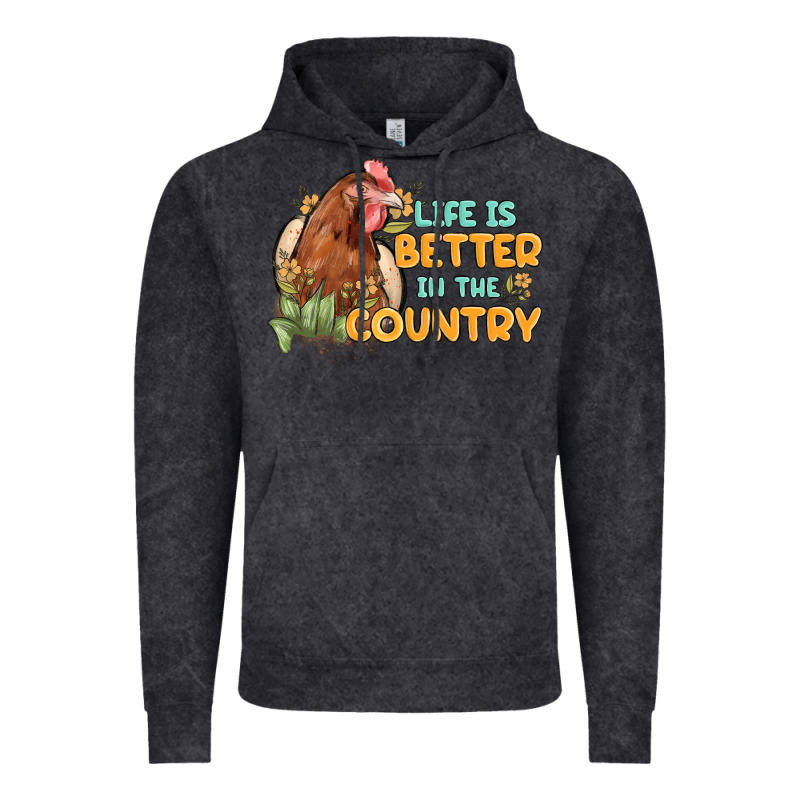 Life Is Better In The Country Vintage Hoodie by MaliasSmallBusiness | Teevron