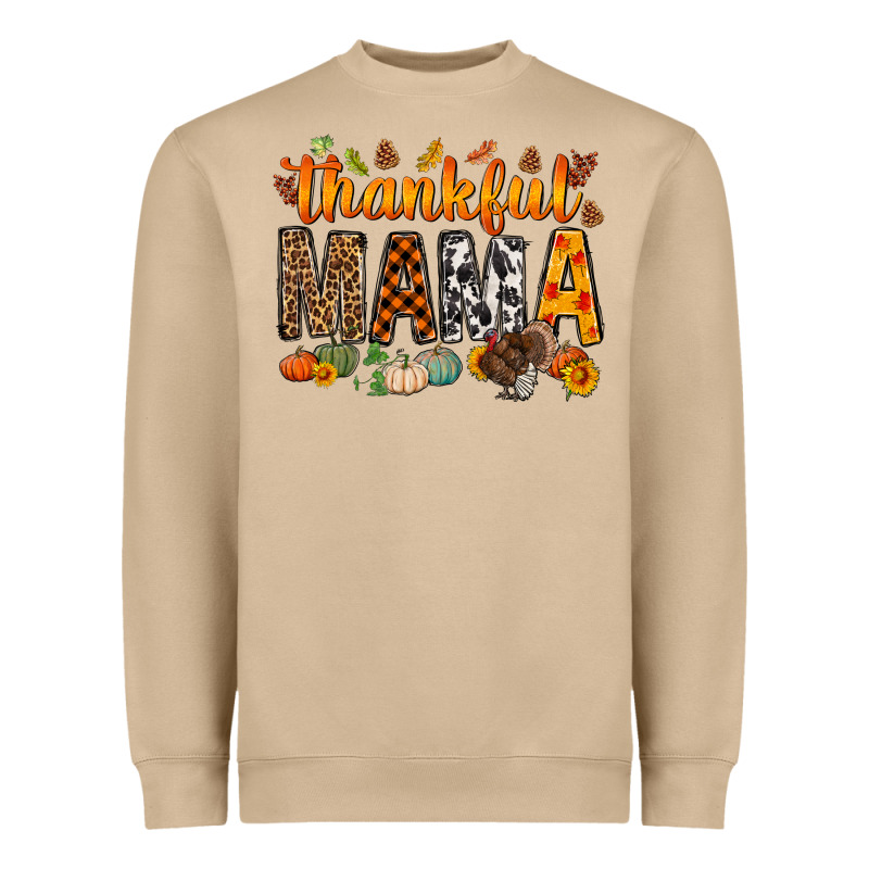 Thankful Mama Bbs Heavyweight Sweatshirt by BundleAndBundleShop | Teevron