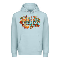 Blue Mist thankful for everything Premium Hoodie - CowGirlArtShop