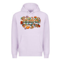Lilac thankful for everything Premium Hoodie - CowGirlArtShop