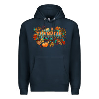 Navy thankful for everything Premium Hoodie - CowGirlArtShop