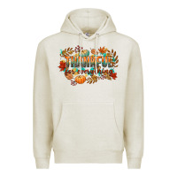 Oatmeal Heather thankful for everything Premium Hoodie - CowGirlArtShop