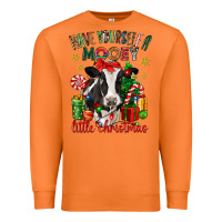 Carrot have yourself a little christmas cow Premium Sweatshirt - CowGirlArtShop