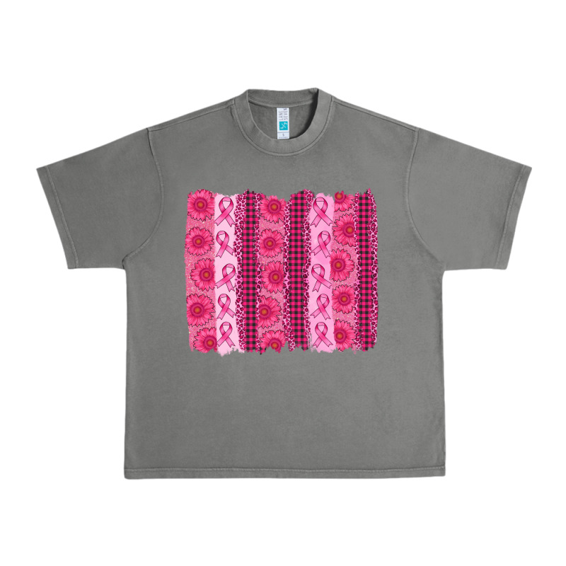 Breast Cancer Brushstroke Urban Heavy Tee by AdoDesignShop | Teevron