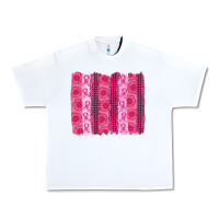White breast cancer brushstroke Urban Heavy Tee - AdoDesignShop