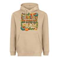Mushroom thankful blessed and kind of a mess Heavyweight Hoodie - CowGirlArtShop
