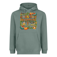 Sage thankful blessed and kind of a mess Heavyweight Hoodie - CowGirlArtShop