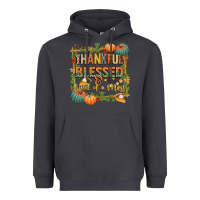 Smoke thankful blessed and kind of a mess Heavyweight Hoodie - CowGirlArtShop
