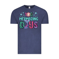 Vintage Denim 100 mermazing days Vintage Tee - MaliasSmallBusiness