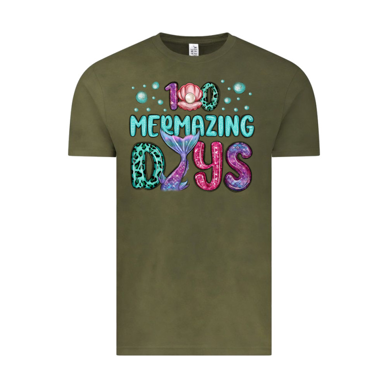 100 Mermazing Days Vintage Tee by MaliasSmallBusiness | Teevron