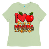 Matcha 100 days of making a difference Ladies Tee - Artiststas