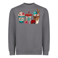 Western Baseball Coffee Cups Bbs Heavyweight Sweatshirt | Teevron