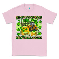Bubblegum Pink a little dirt never hurt st patrick s bulldozer Classic Tee - JahusDesignShop