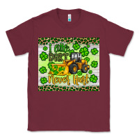 Burgundy a little dirt never hurt st patrick s bulldozer Classic Tee - JahusDesignShop