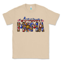 Mushroom American mama Classic Tee - CowhideDigitalArt