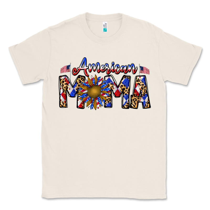 American Mama Classic Tee by CowhideDigitalArt | Teevron