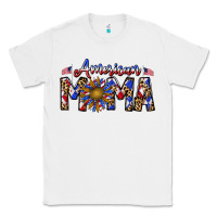 White American mama Classic Tee - CowhideDigitalArt