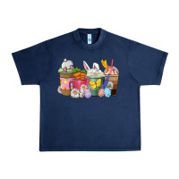 Navy Easter coffee cups Urban Heavy Tee - NancyCooperArtShop