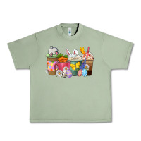Oil Green Easter coffee cups Urban Heavy Tee - NancyCooperArtShop