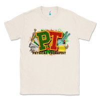 Natural pt physical therapist juneteenth Classic Tee - NancyCooperArtShop