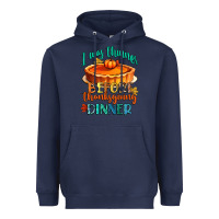 Navy i was thinner before thanksgiving dinner Heavyweight Hoodie - CowGirlArtShop