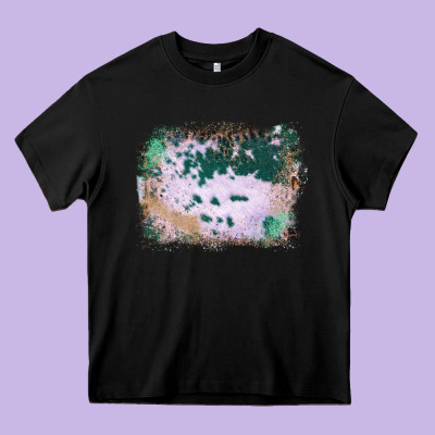 Western Green Cowhide Frame Heavy Core Tee Designed By Bettercallsaul