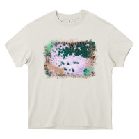 Cream Western Green Cowhide Frame Heavy Core Tee - Bettercallsaul