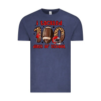 Vintage Denim i tackled 100 days of school Vintage Tee - MaliasSmallBusiness