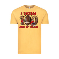 Vintage Mustard i tackled 100 days of school Vintage Tee - MaliasSmallBusiness