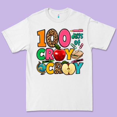 100 Days Of Cray Cray Premium Tee Designed By Jasminsmagicworld