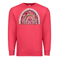 Cardinal cancer rainbow Premium Sweatshirt - CowGirlArtShop